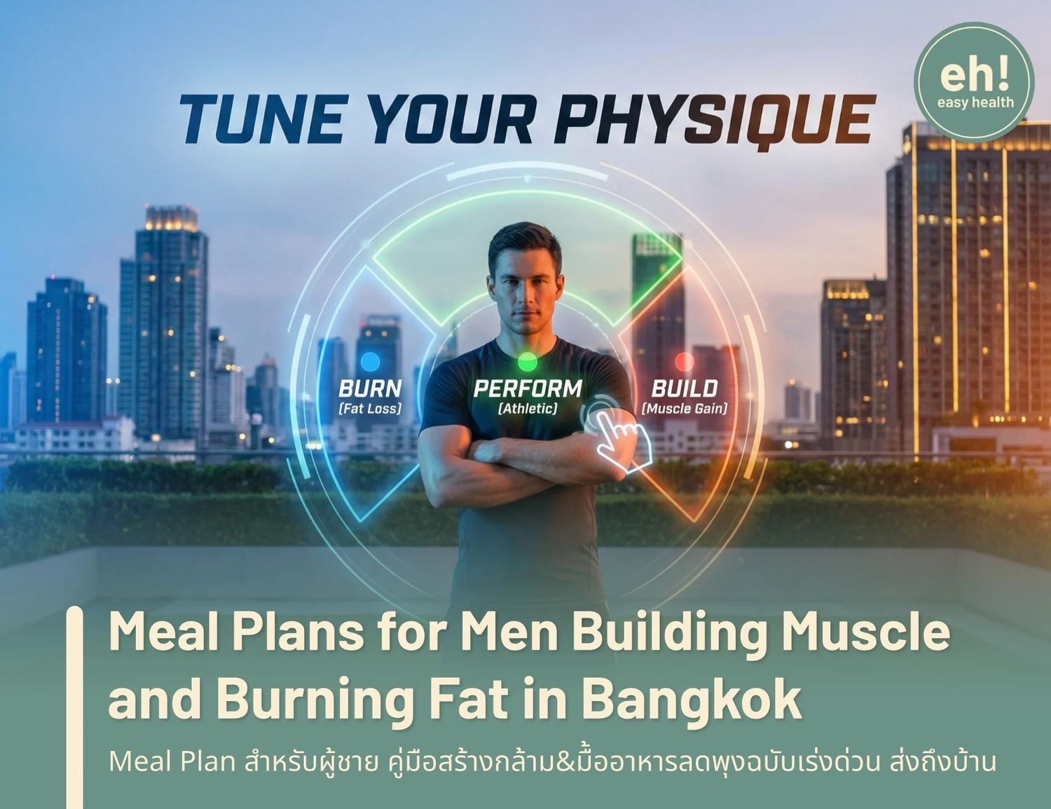 Meal Plans for Men: Building Muscle and Burning Fat in Bangkok