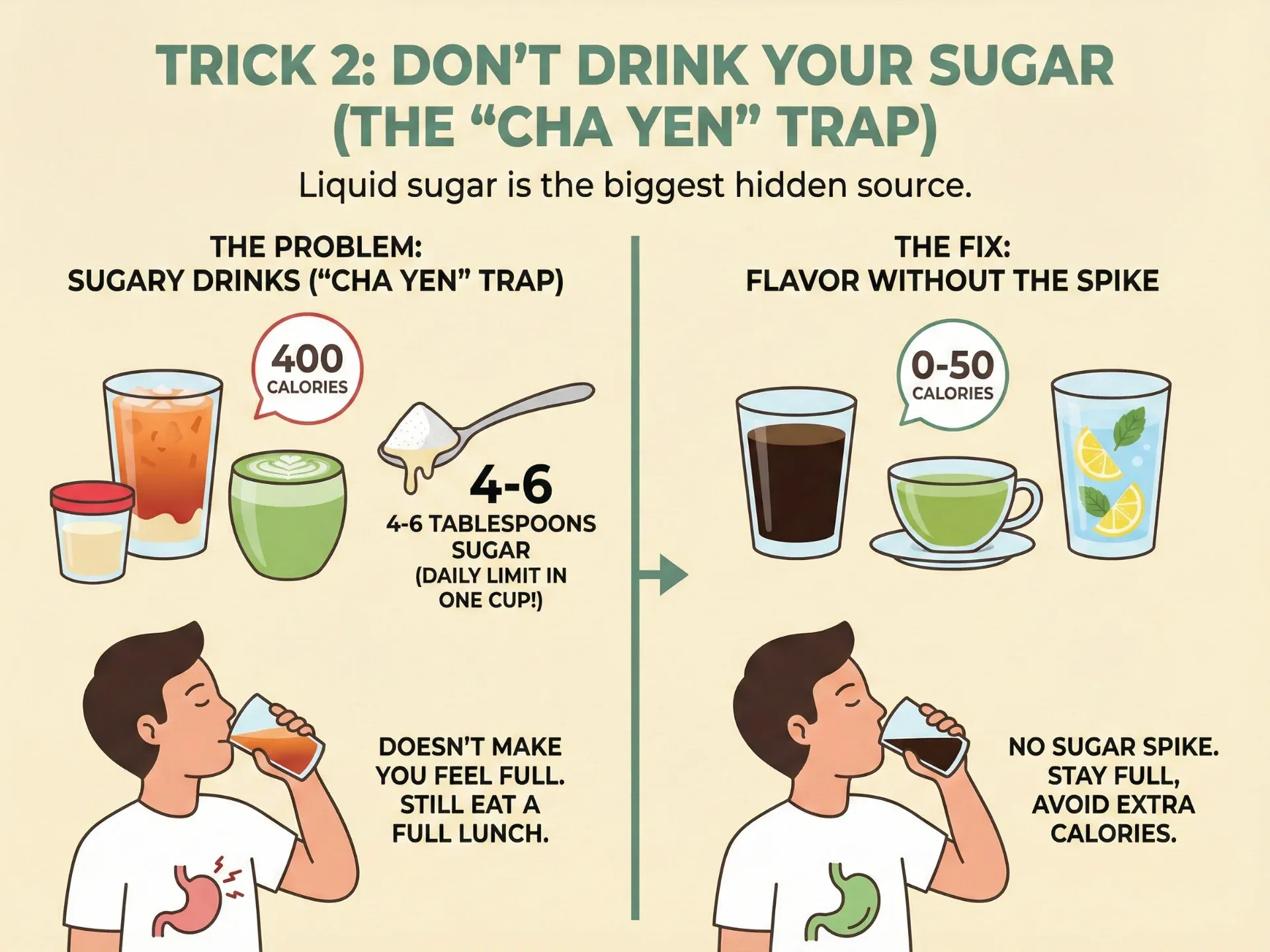 Don't Drink Your Sugar (The "Cha Yen" Trap).webp