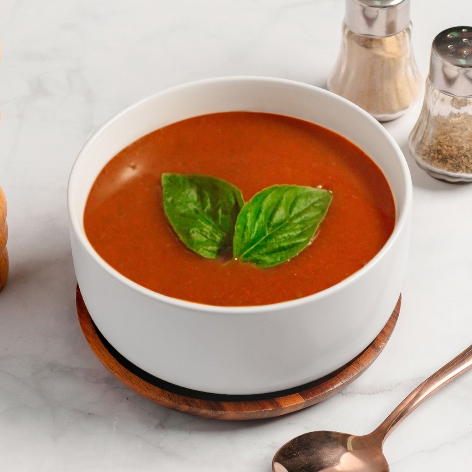 Roasted Tomato Basil Soup