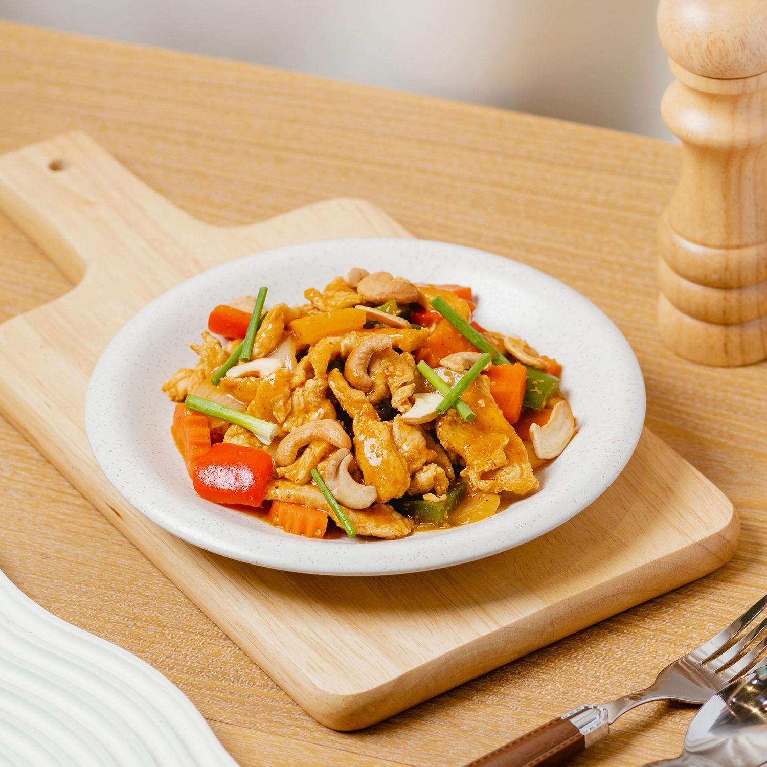 Stir Fried Cashew Nuts
