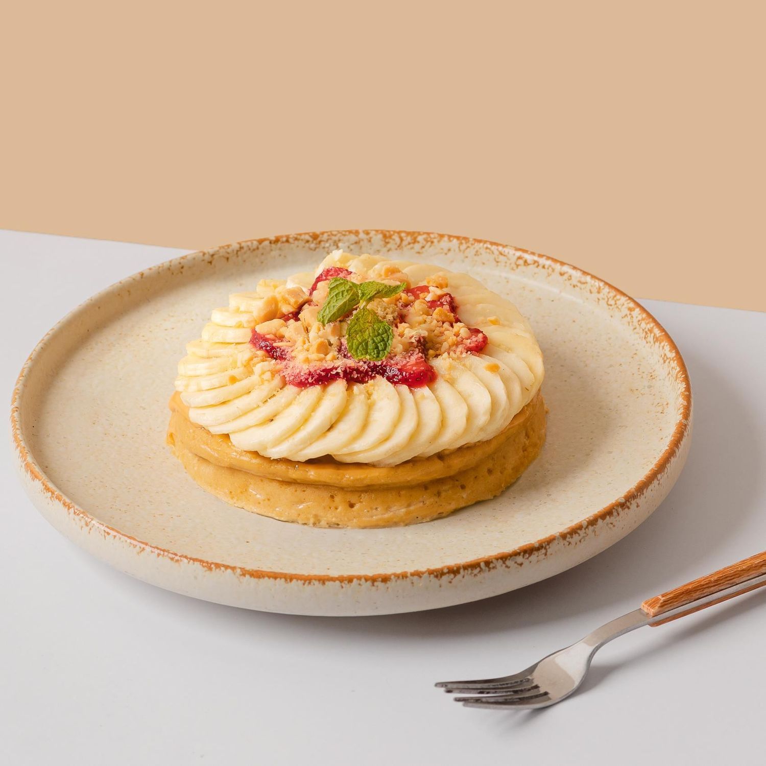Banana Peanut Butter Pancake