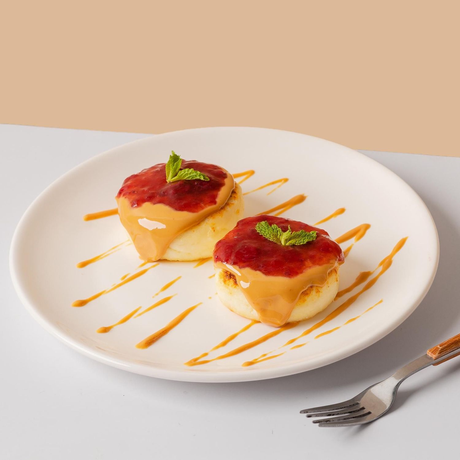 Curd Cheese Pancake - High Protein