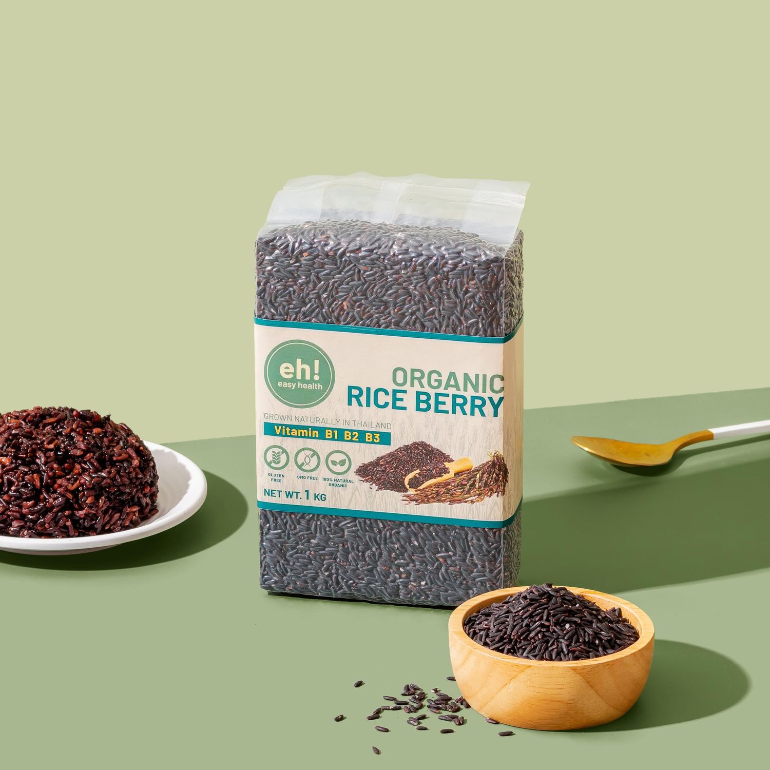 Organic Riceberry (150g cooked serving )